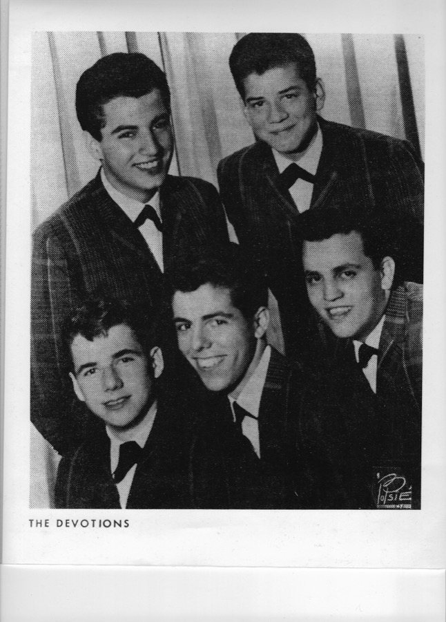The Devotions original lineup, 1960