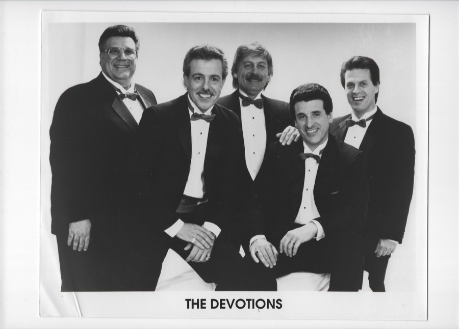 The Devotions in tuxedos, 1992